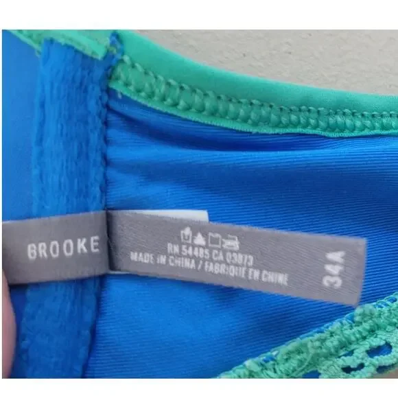 Aerie Swimsuit Top Size 34A The Brooke Pushup Underwire Bikini Swimsuit Top - Picture 7 of 7